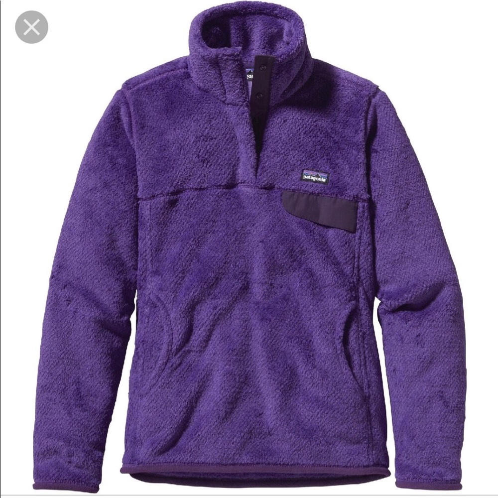 PURPLE PATAGONIA PULLOVER